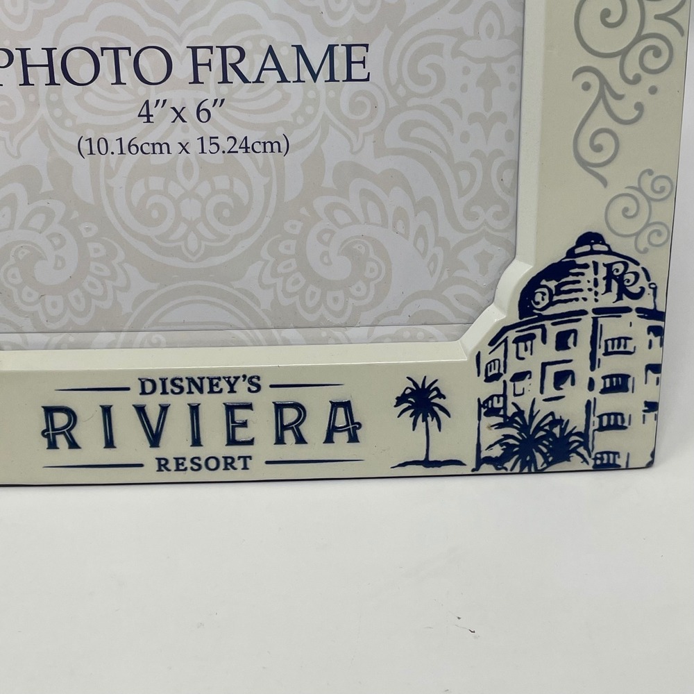 Disney Riviera Resort Mickey Minnie Mouse Photo Frame 4x6 Skyliner - Picture 5 of 8